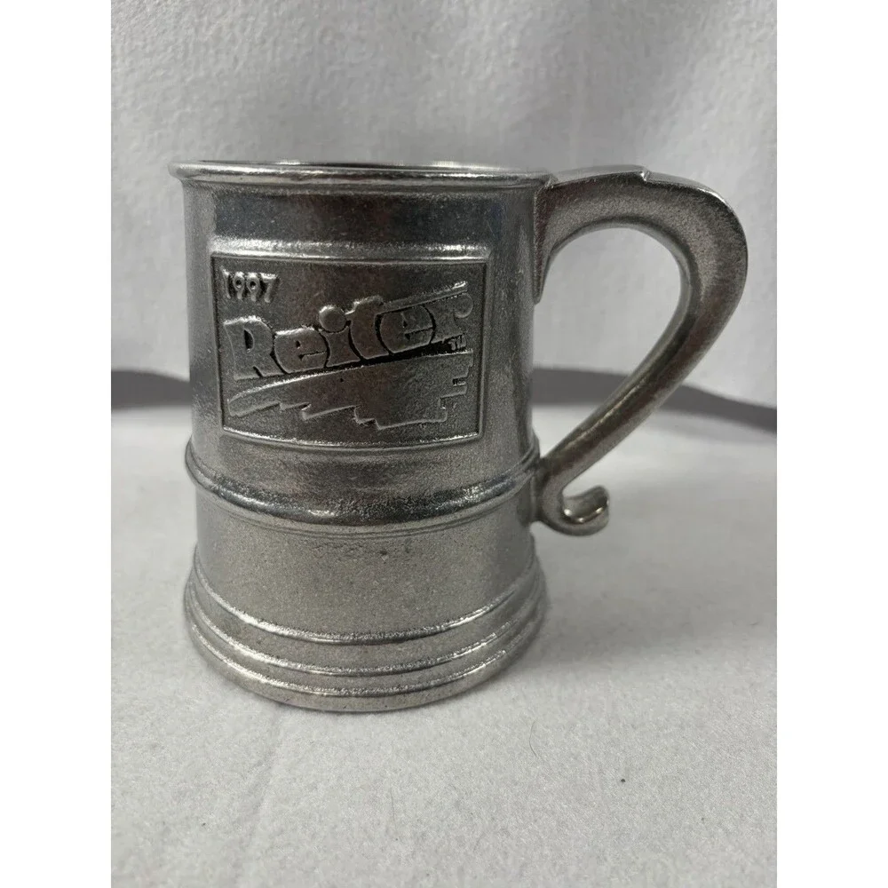 1 REITER DAIRY 1997 PEWTER DAIRY TANKARD MUGS STEINS